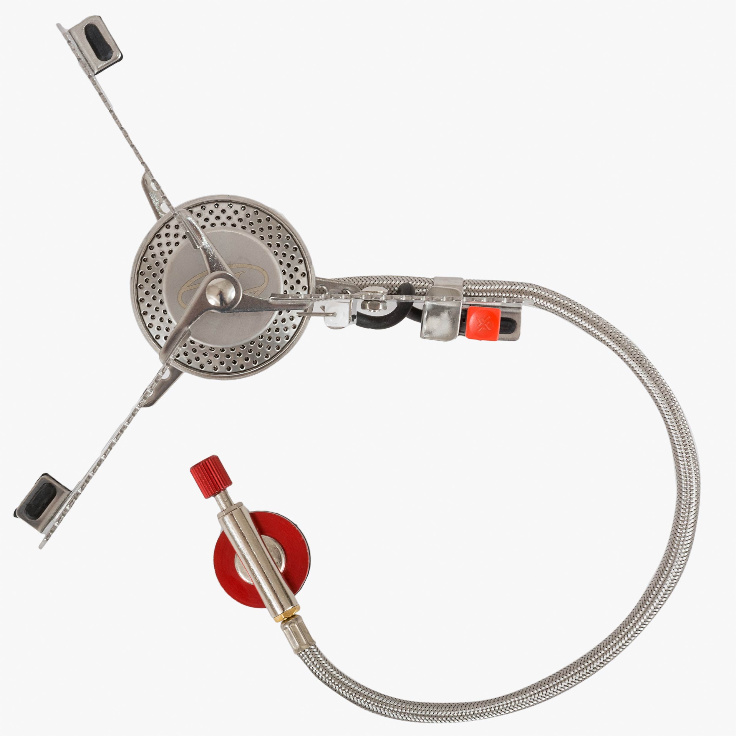 Highlander Triplex réchaud gaz camping compact 225g piezo