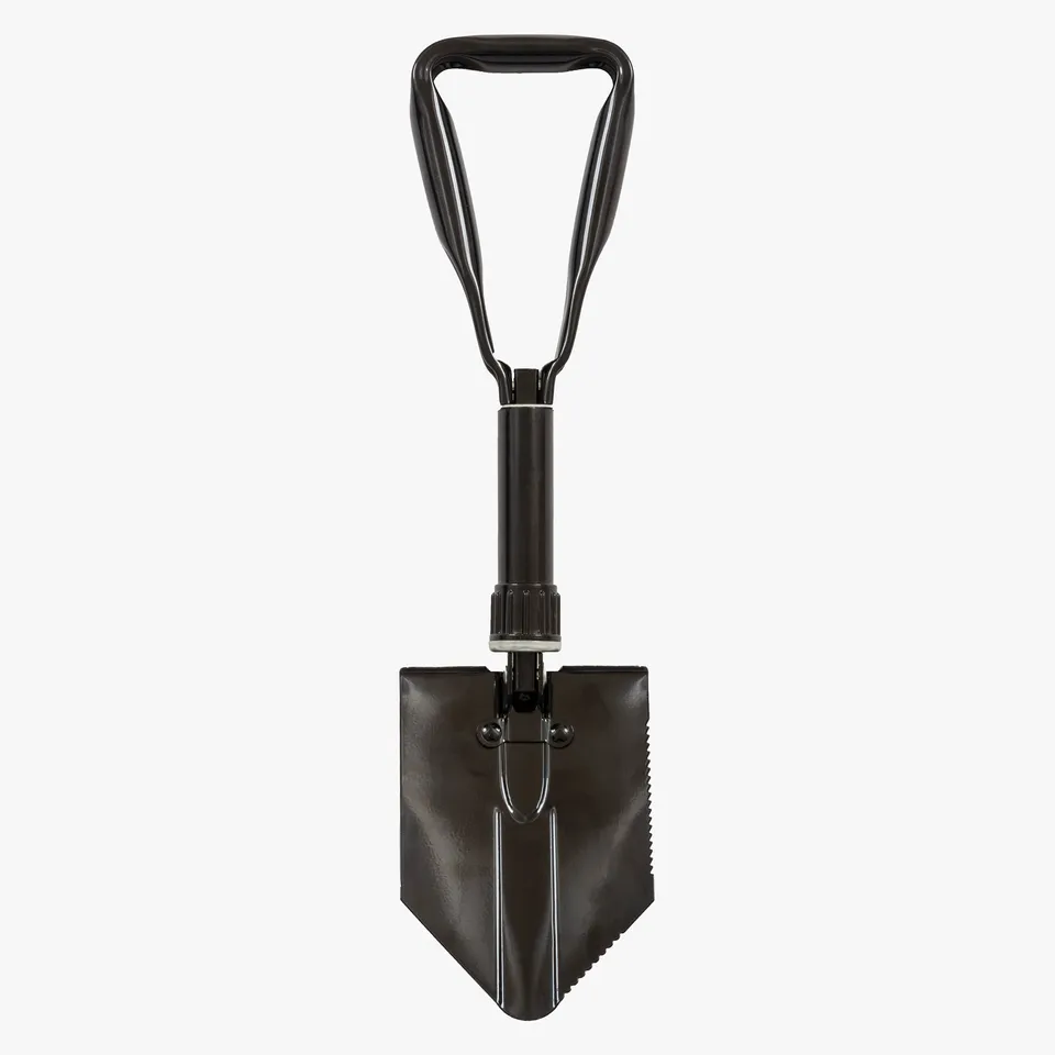 Highlander Survival pelle pliante double noire