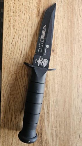 HX Fixed Blade D-214 couteau fixe 9,6 cm caoutchouc