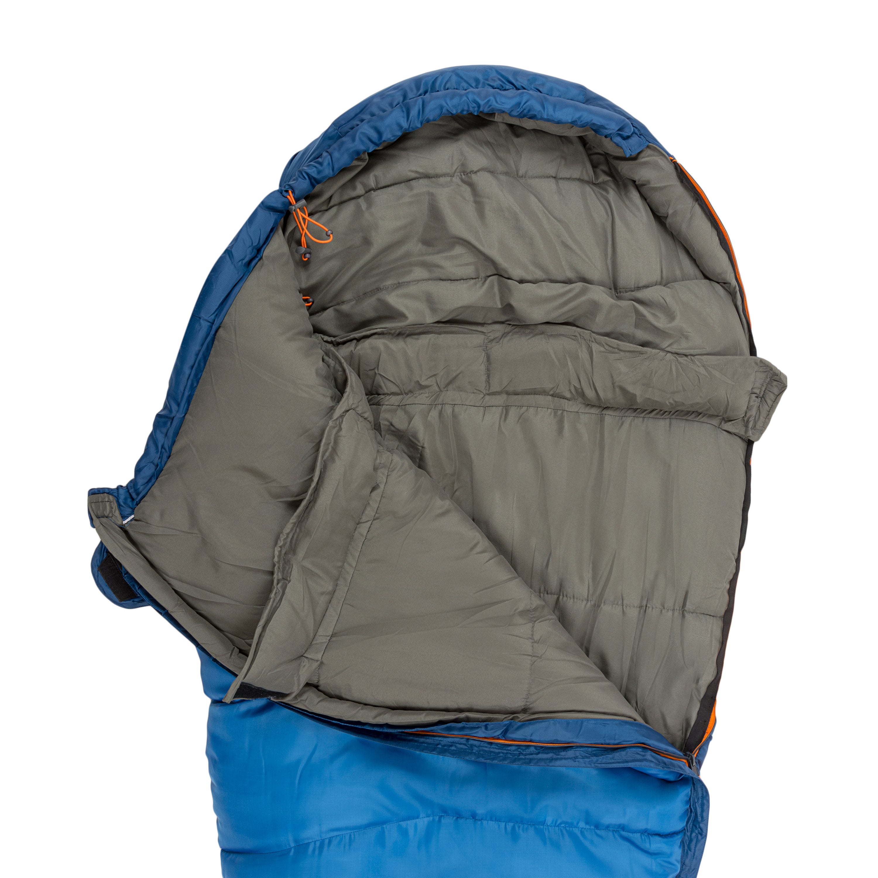 Highlander Echo 400 sac de couchage momie bleu 4 saisons