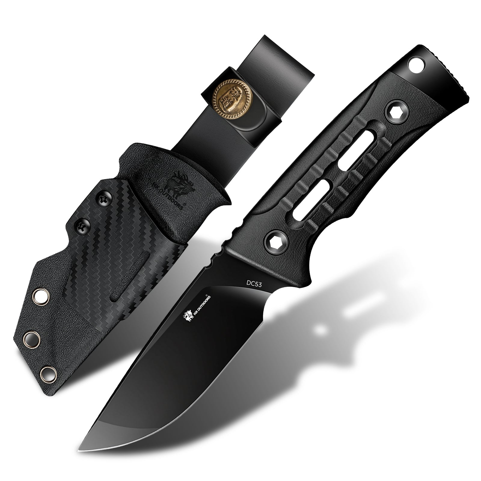 HX Rock Apex SE TD-25B couteau fixe DC53 manche noir