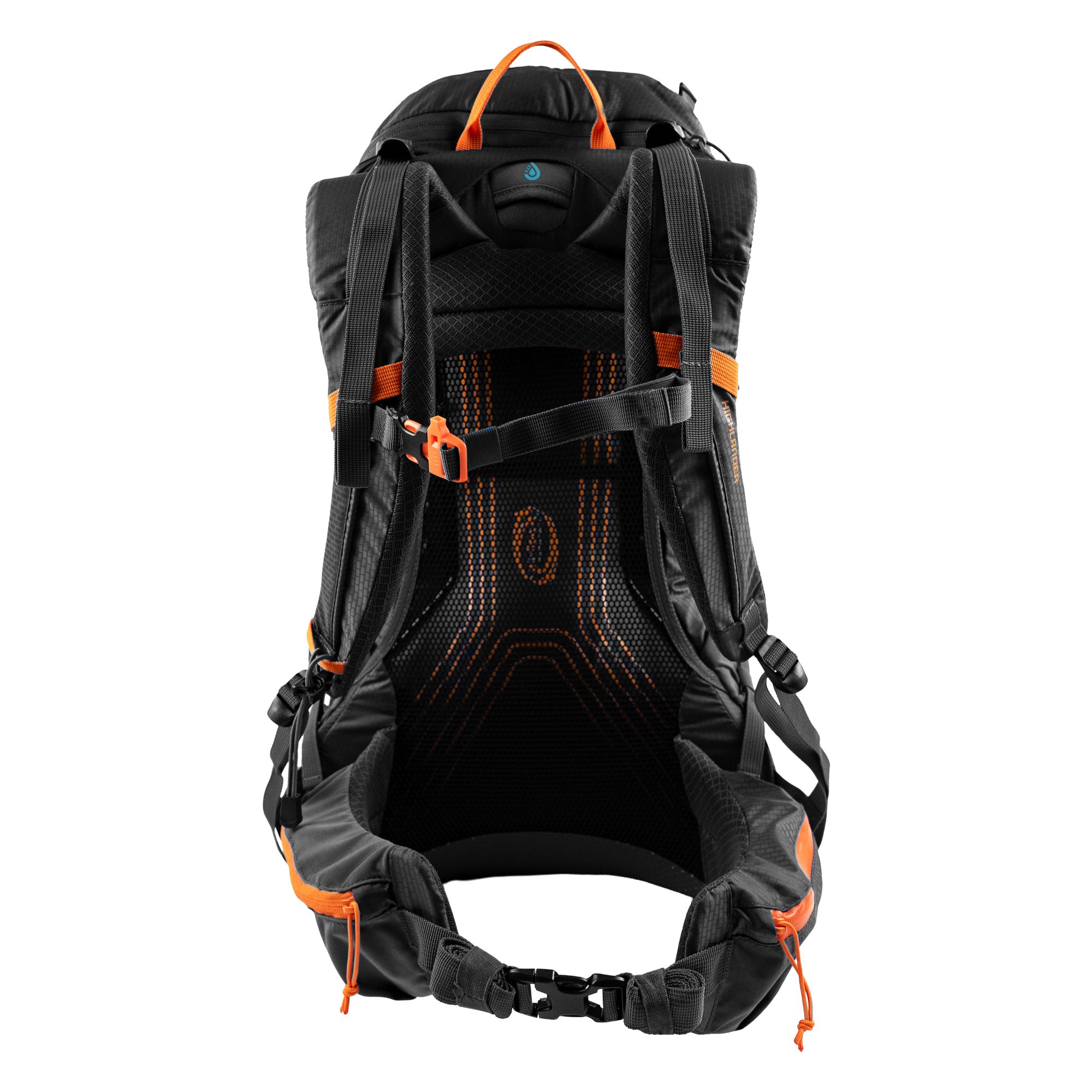 Highlander Vega Sac à Dos 40L Graphite Trek Léger Ventilé Homme