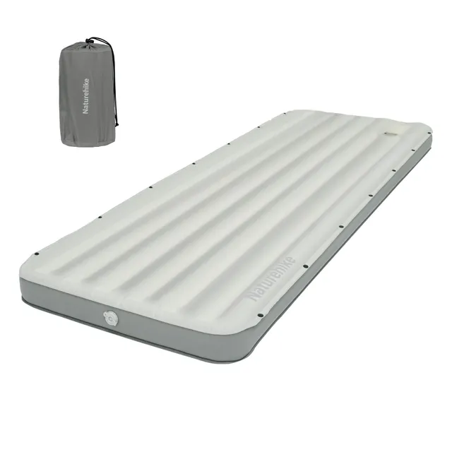 Naturehike Libamboo Matelas gonflable gris pompe à pied