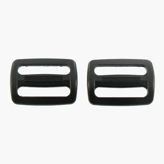 Highlander Slip Lock 25mm boucle sangle noire ABS