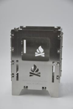 Bushcraft Essentials Outdoor Stoves Bushbox LF réchaud bois inox