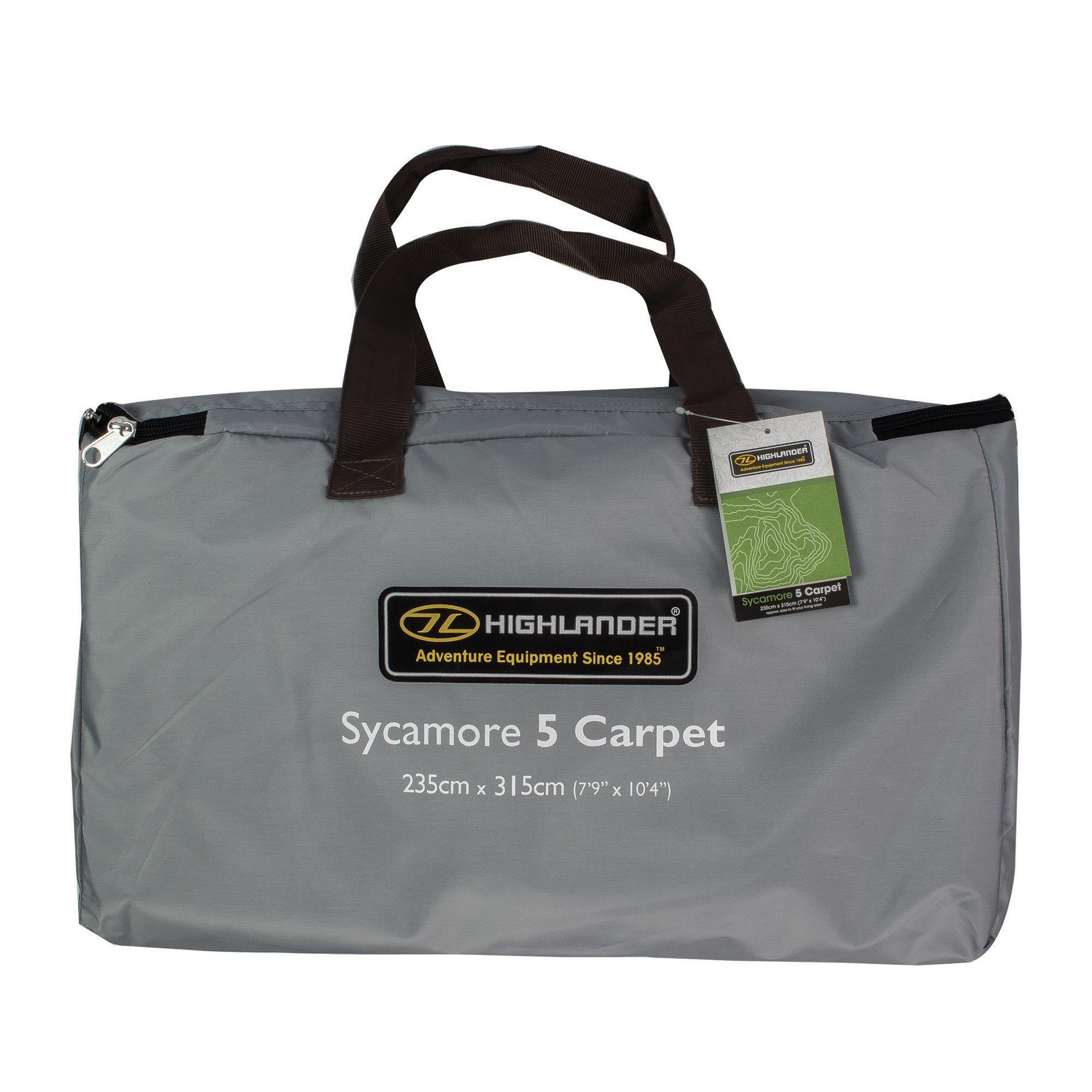 Highlander Sycamore 5 Tapis de Tente Familiale Confort