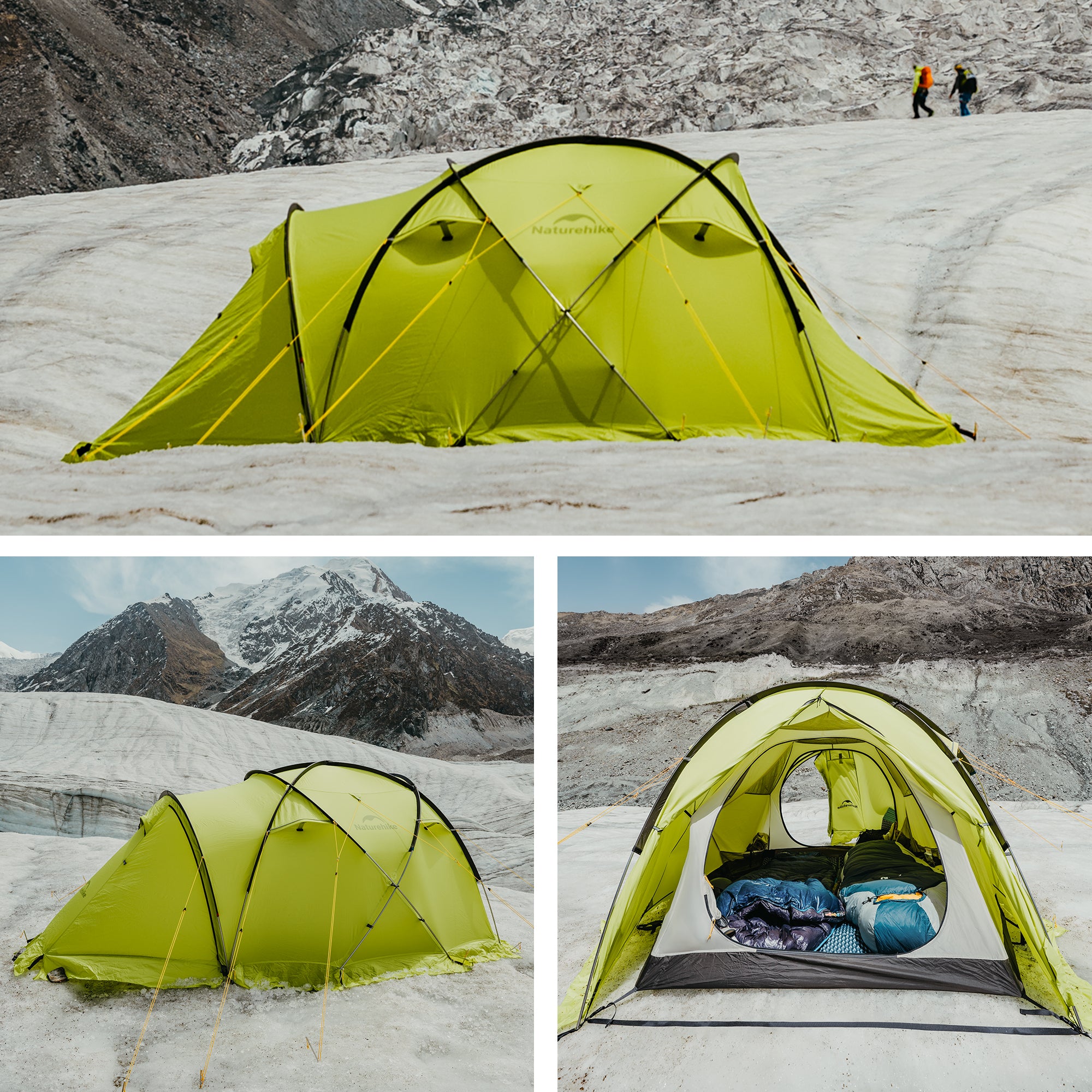 Naturehike Igloo 3 Tente 4 Saisons 3 Places PU4000
