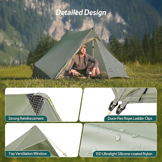 Naturehike Summiture UL tente ultralégère 2 personnes 1,24kg