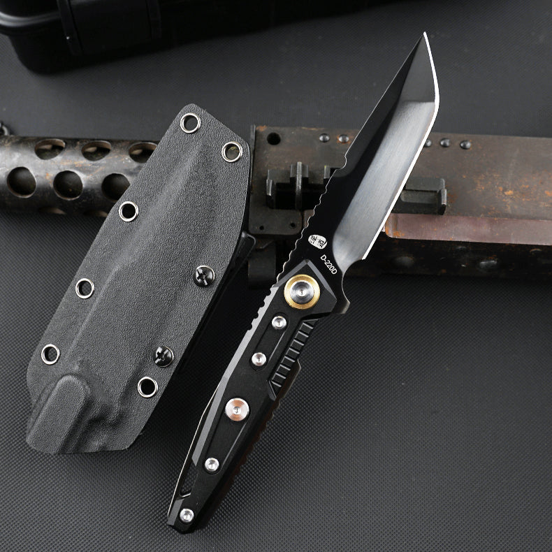 HX Outdoors MechTitan D-220DLC couteau fixe DC53 DLC