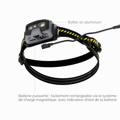 Ledlenser HF6R Work lampe frontale 800 lm IP68 casque