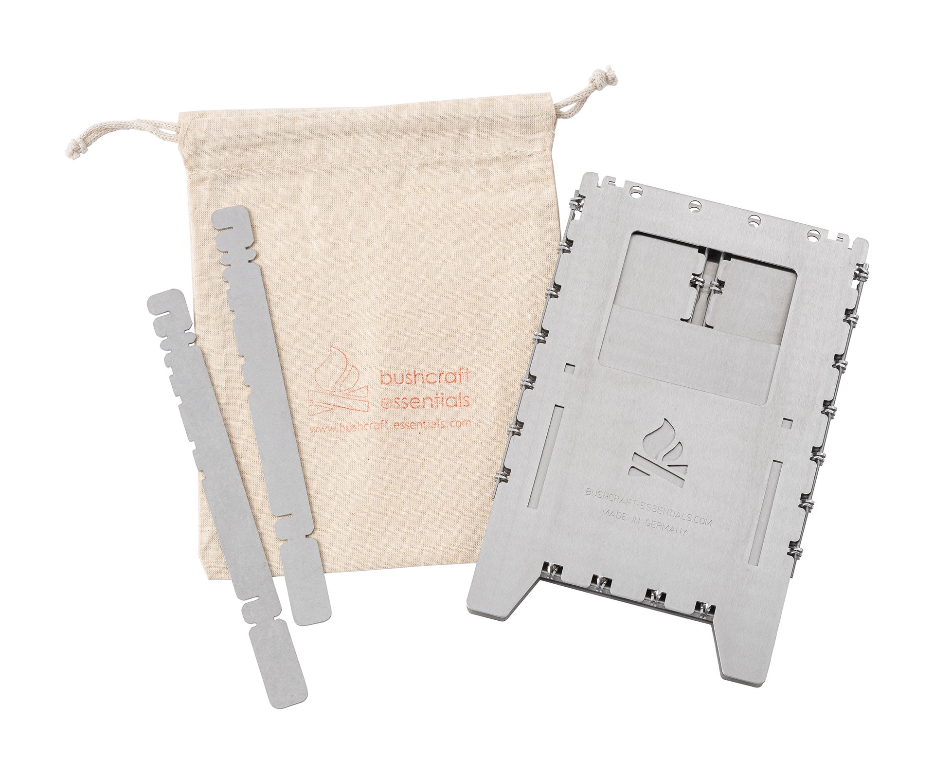 Bushcraft Essentials Bushbox XL réchaud bois pliable
