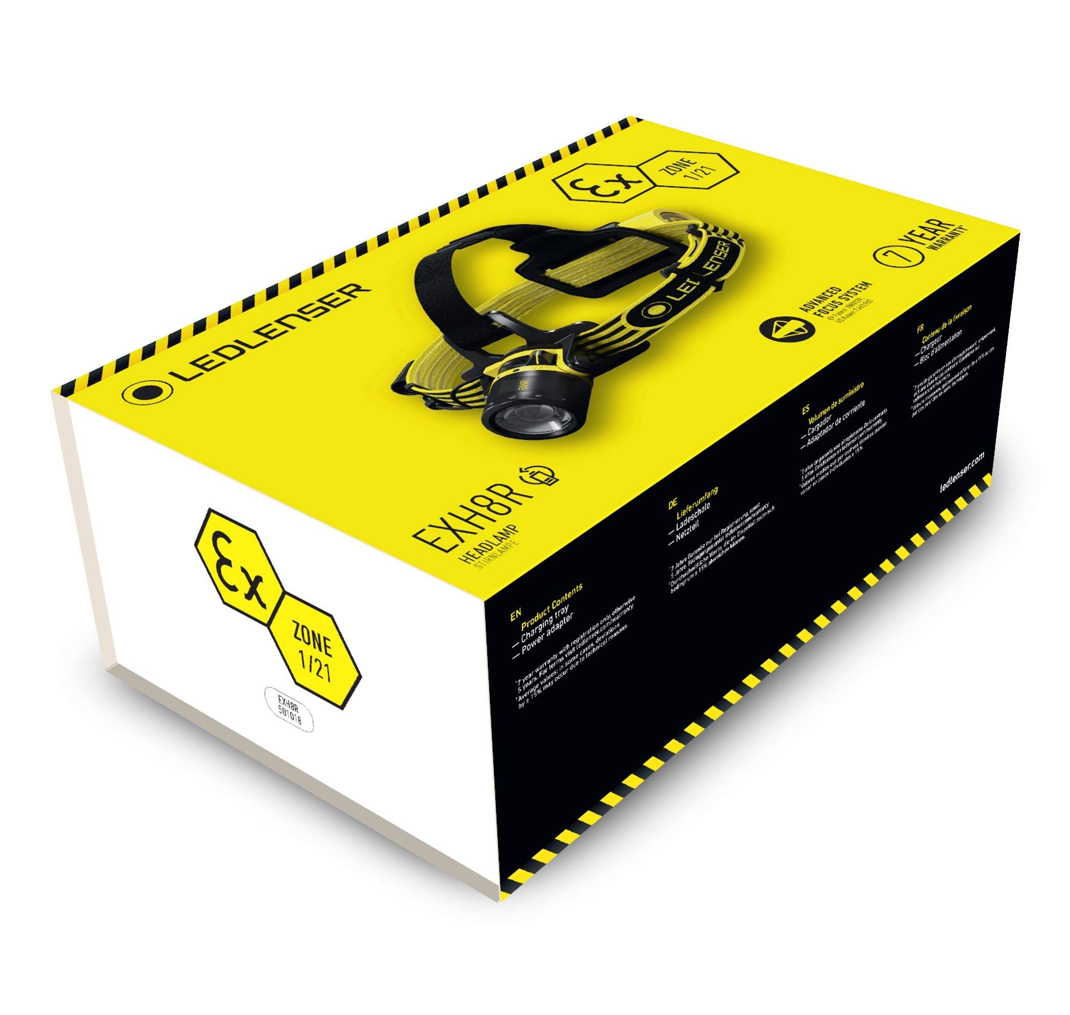 Ledlenser EXH8R lampe frontale ATEX 290 lm rechargeable