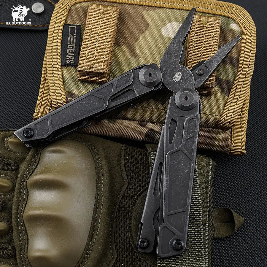 HX ClipX GQ-29 pince multifonction 19 cm 2Cr13 noire