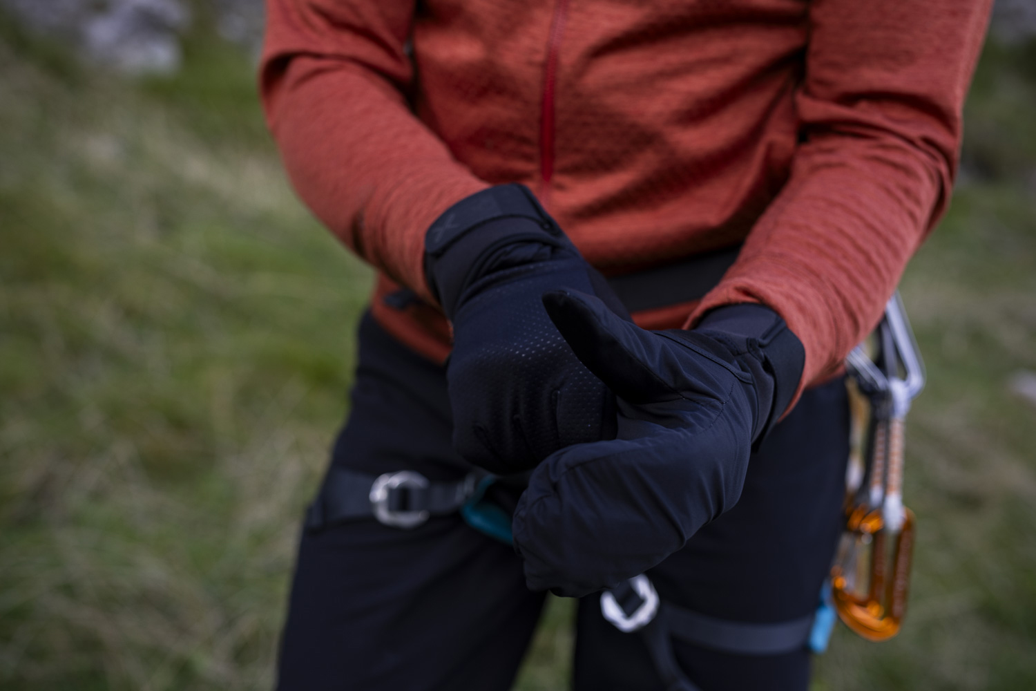 Terra Nova Extreme Revert gants coupe-vent surmoufle tactile