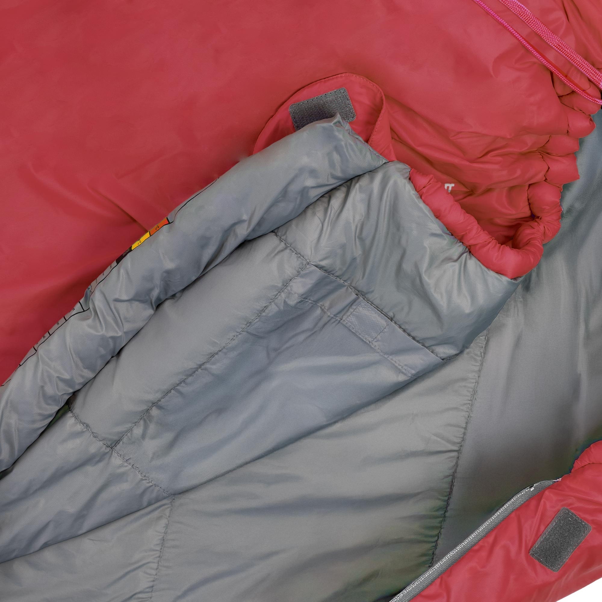 Highlander Zeta 100 sac couchage momie rouge 780 g