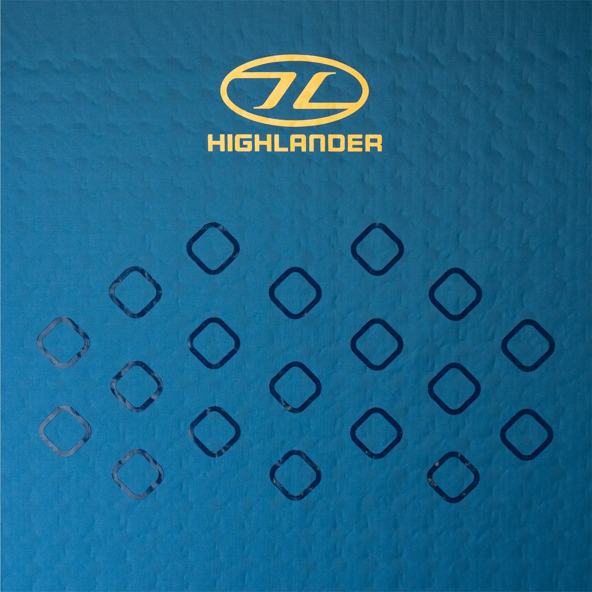 Highlander Kip matelas autogonflant 75 mm bleu nuit tente