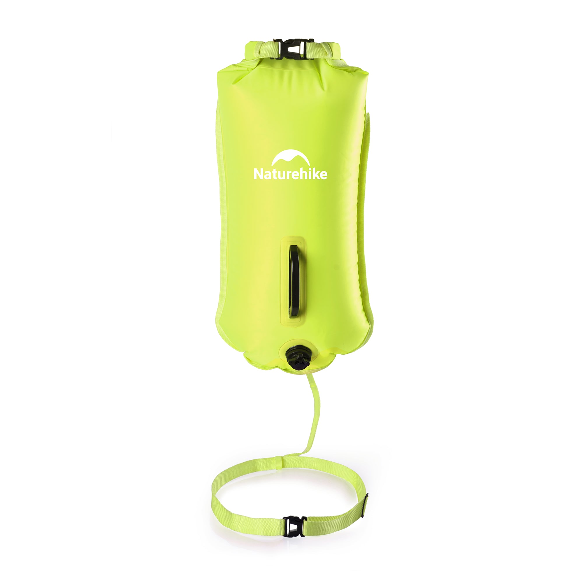 Naturehike sac étanche 18L haute visibilité orange base