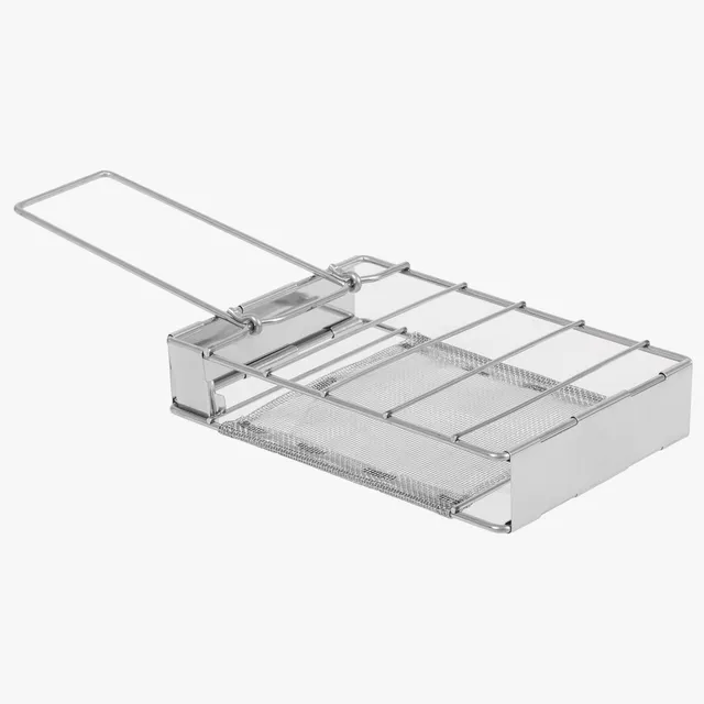 Highlander Cooking Gril Pliable Inox Camping Feu de Camp