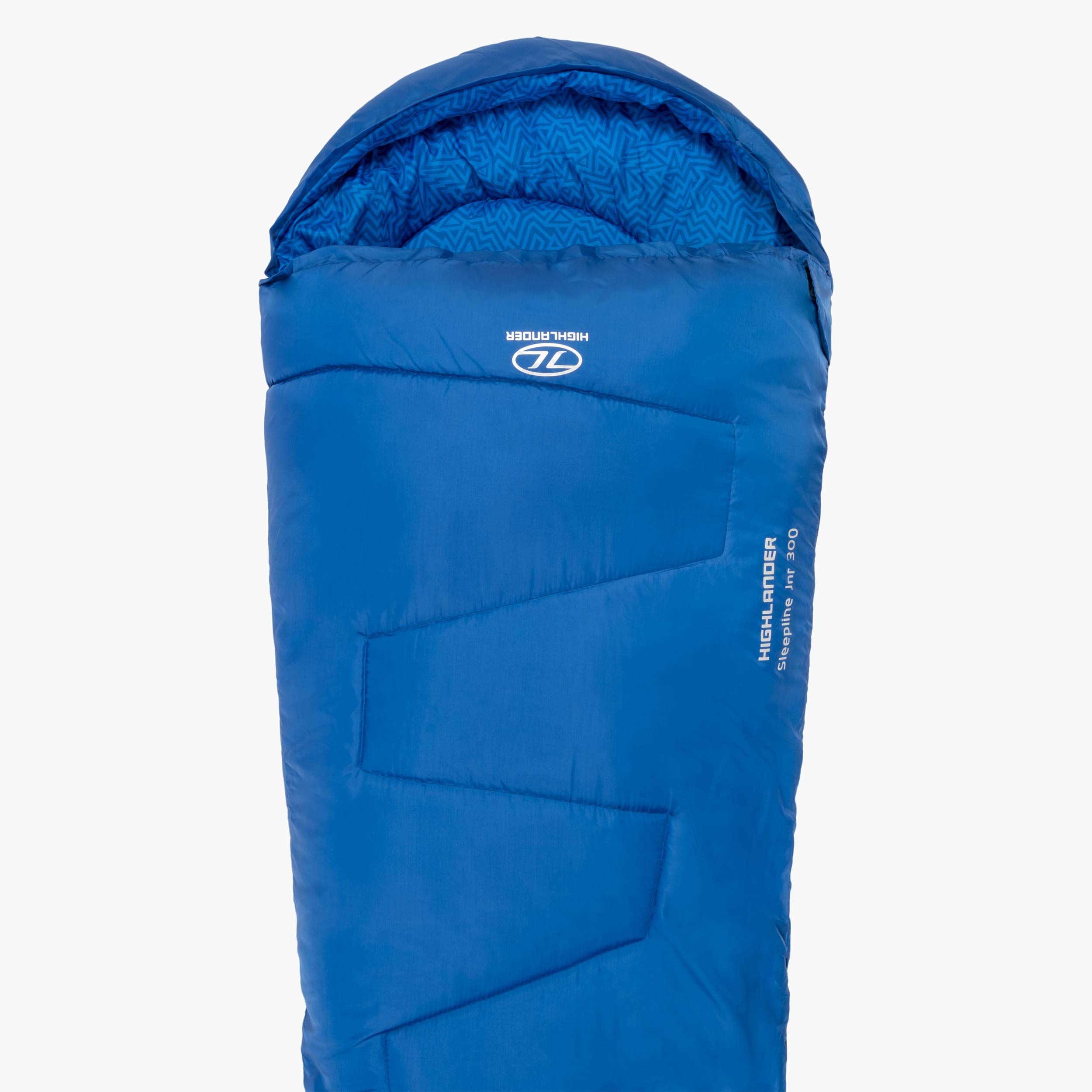 Highlander Sleepline 300 sac de couchage enfant momie bleu