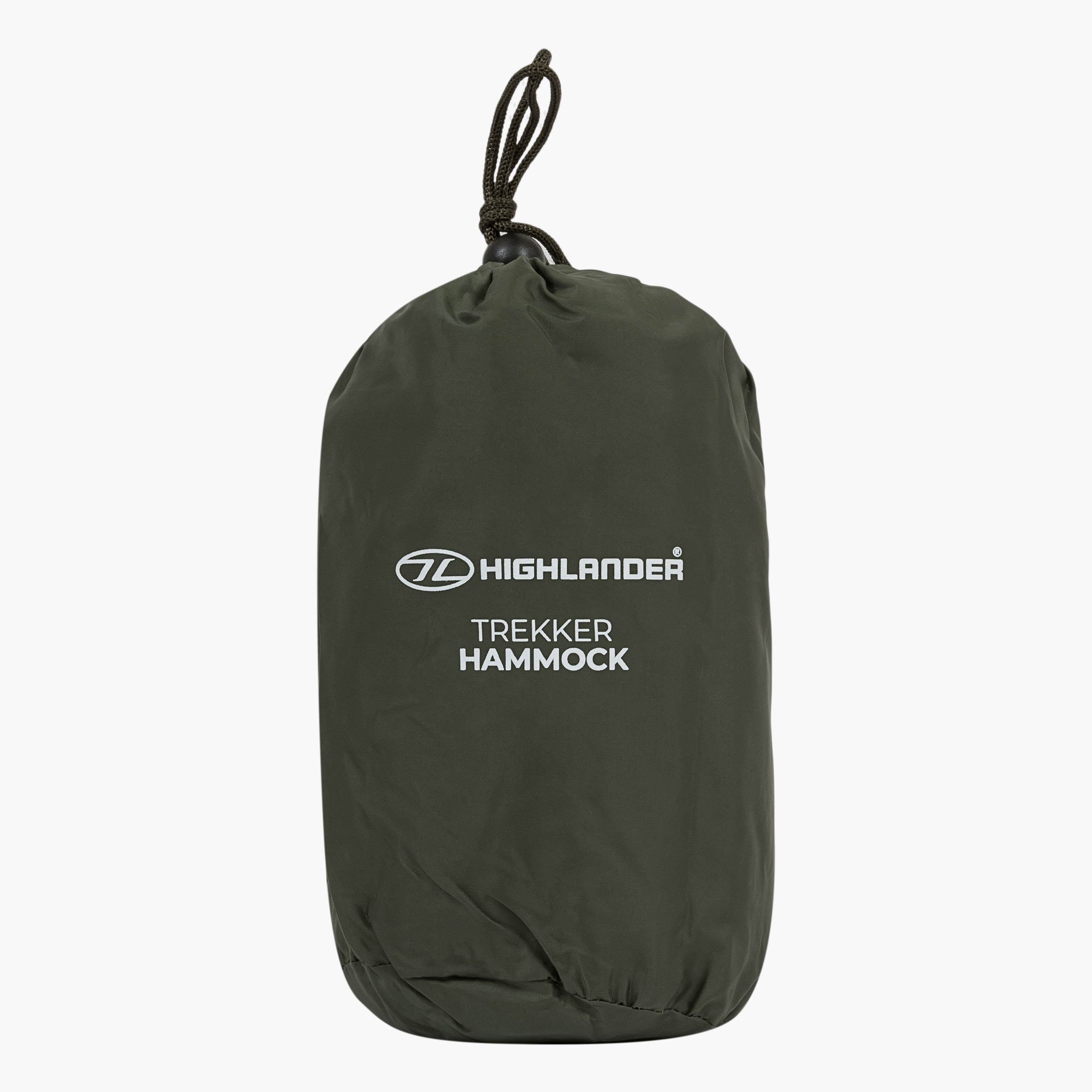 Highlander Trekker hamac 1 personne olive 120 kg