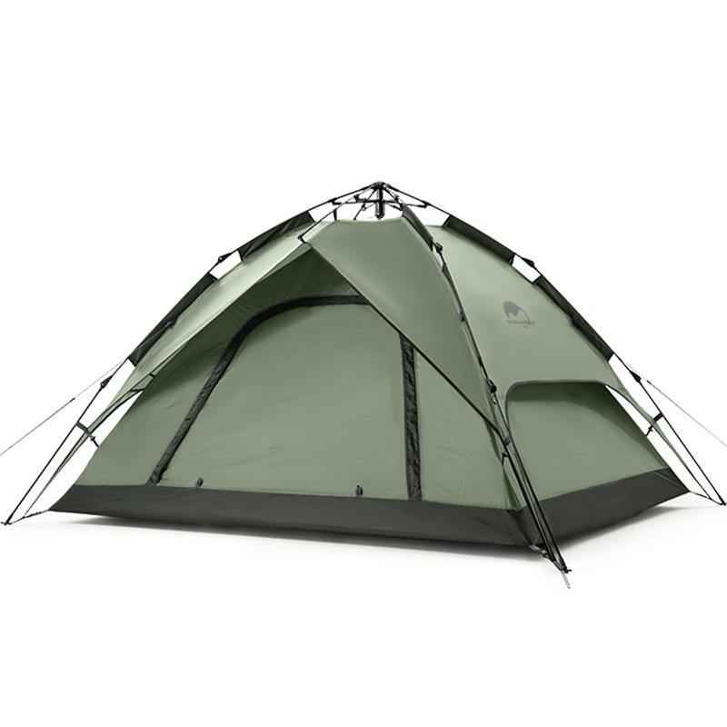 Naturehike tente camping pop-up 3 personnes vert grisâtre
