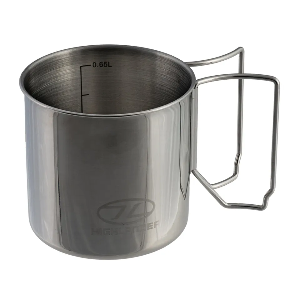 Highlander Billy 650ml tasse camping inox 304