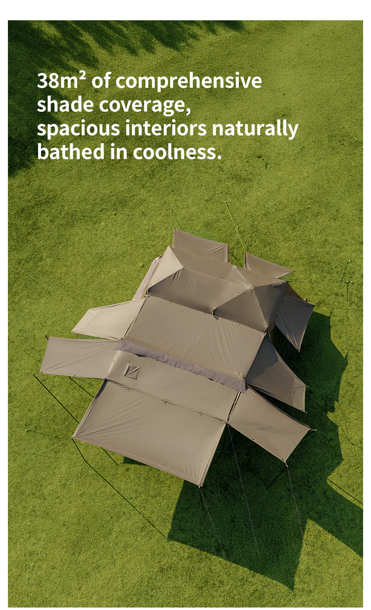 Naturehike Village NEO tente camping instantanée 4-6 pers PU10000