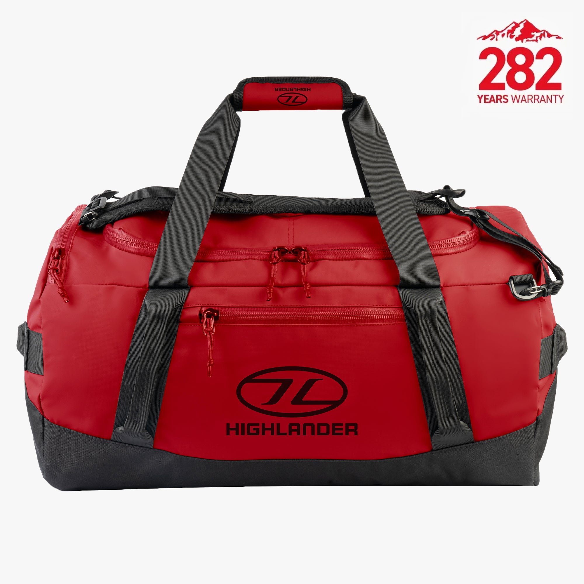 Highlander Hauler sac voyage duffel 65 L rouge
