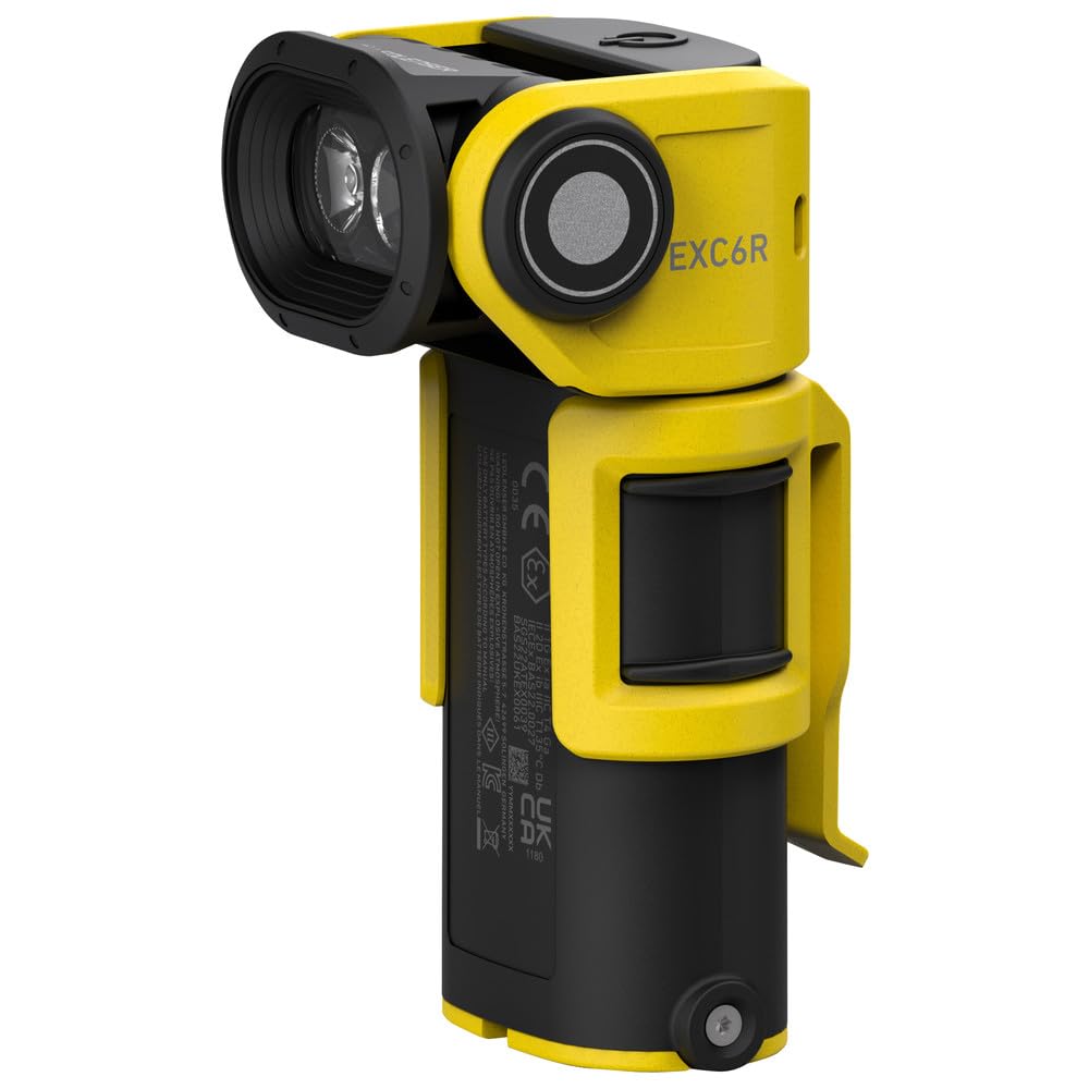 Ledlenser EX-Series EXC6R ATEX lampe torche IP68 pivotante