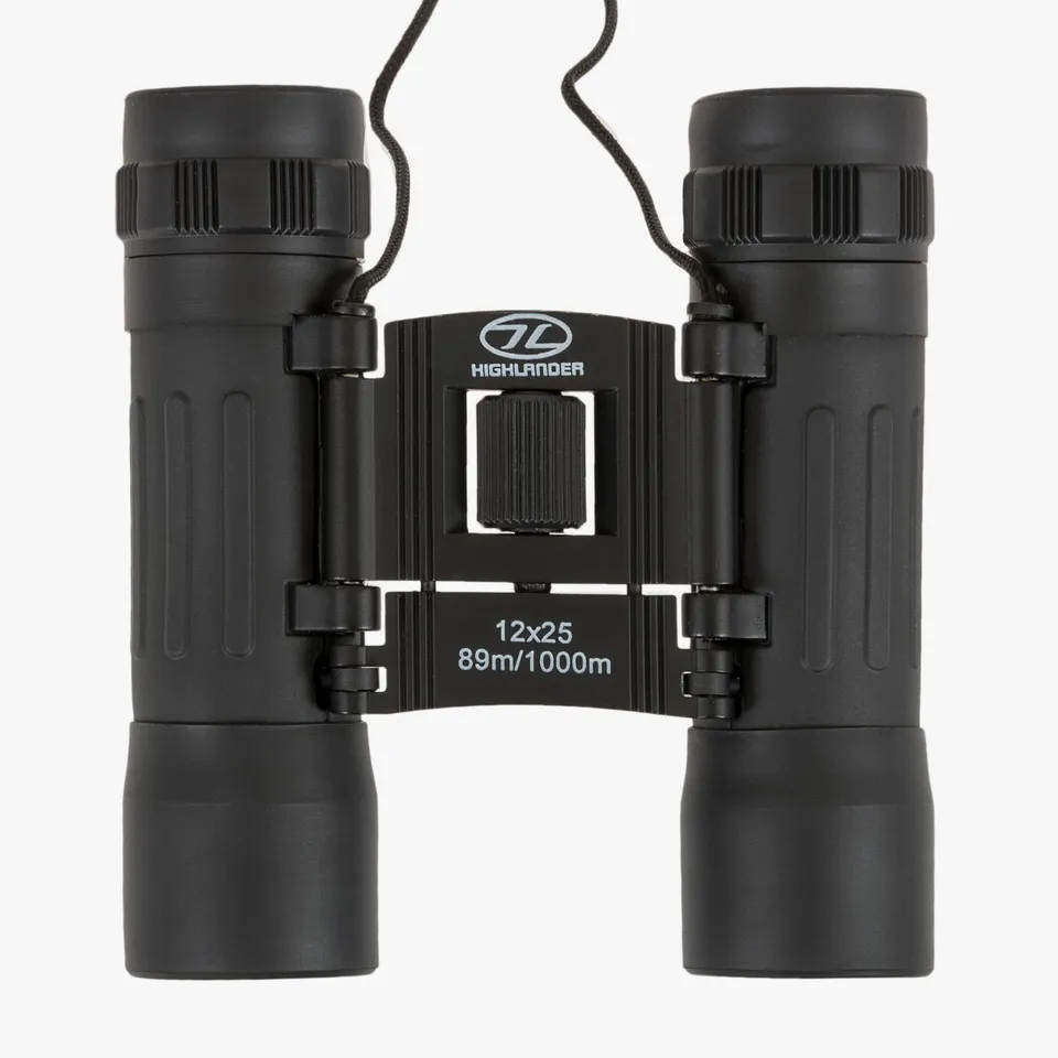 Highlander Pocket Birdwatcher Jumelles 12x25 175 g noires