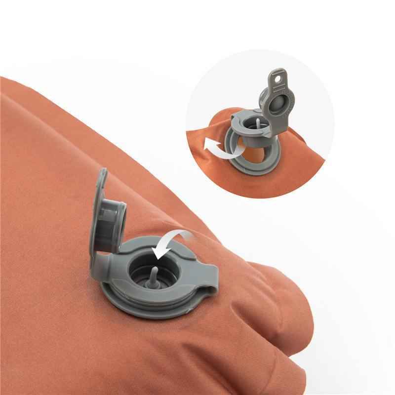 Naturehike oreiller de camping gonflable hybride mousse 3D