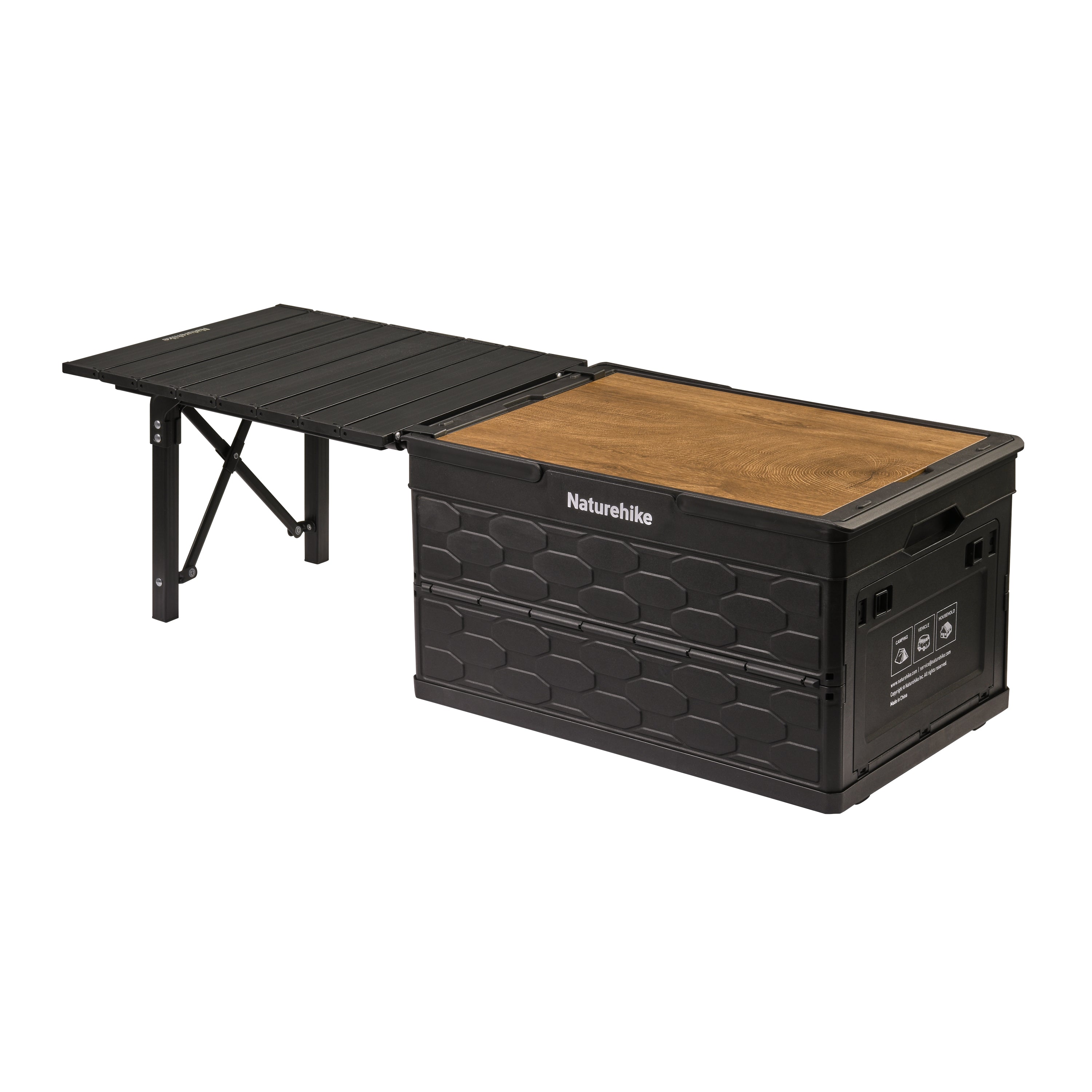 Naturehike Lispace table de camping pliante 50L alu