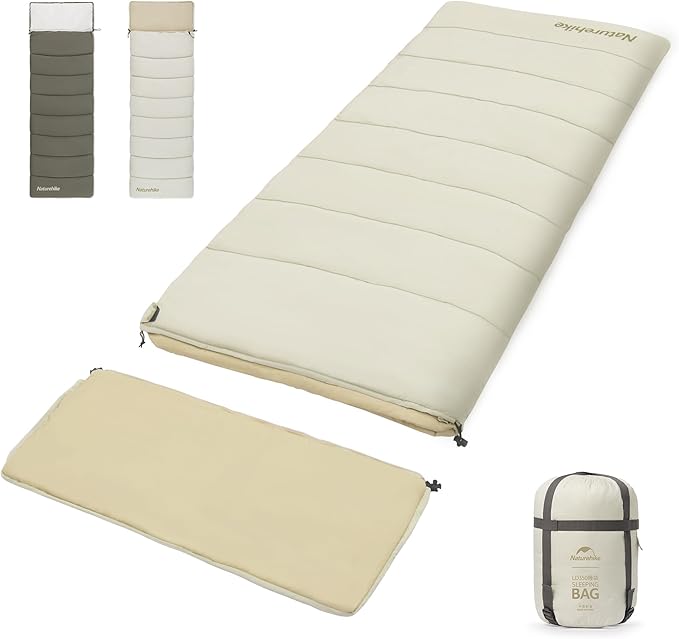Naturehike LD350 sac de couchage 4 saisons vert foncé