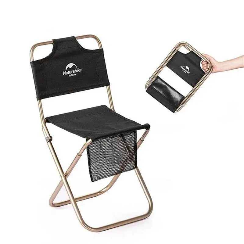 Naturehike NH18M001-Z chaise camping ultralégère kaki 422 g