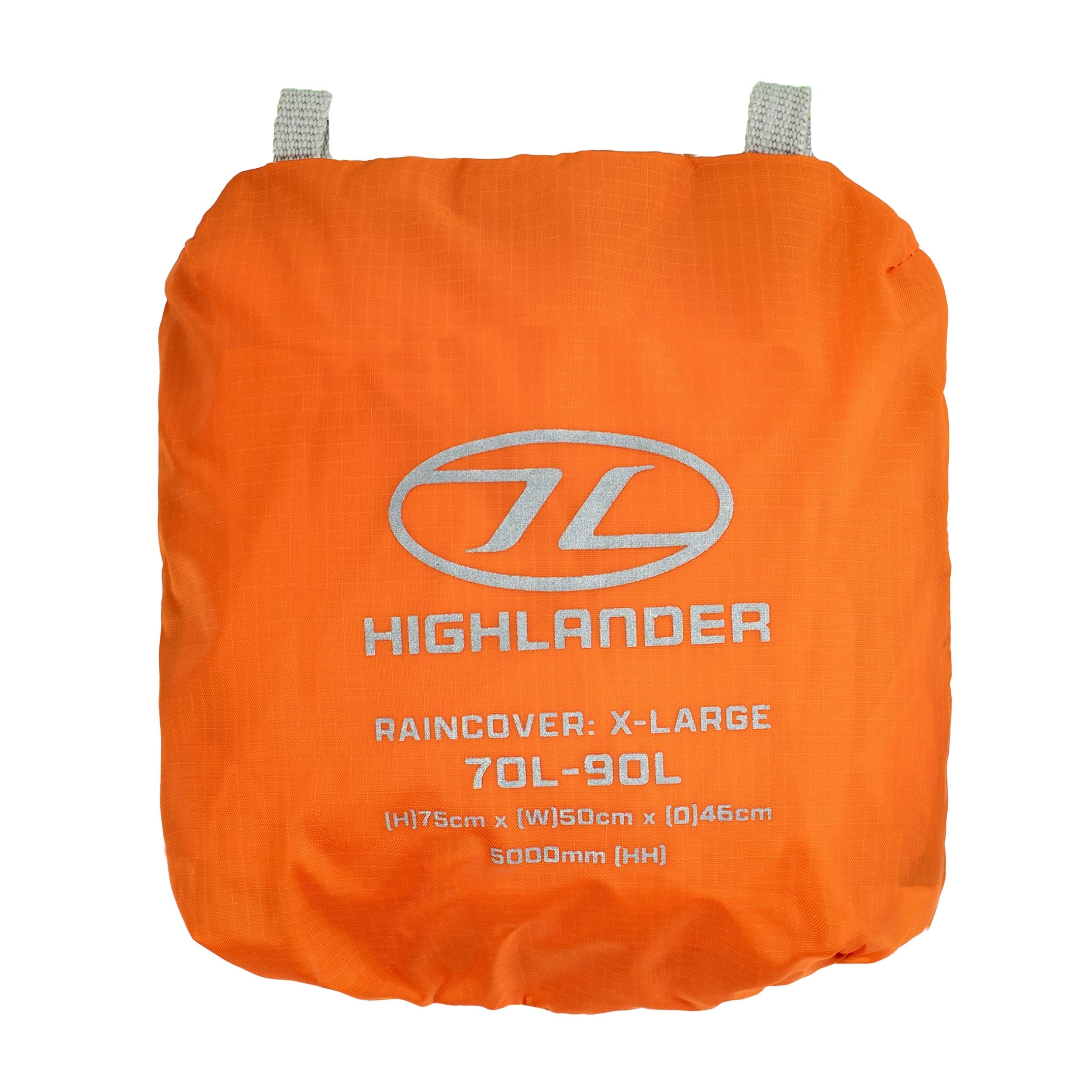 Highlander Ducks Back housse pluie XL 70-90L orange