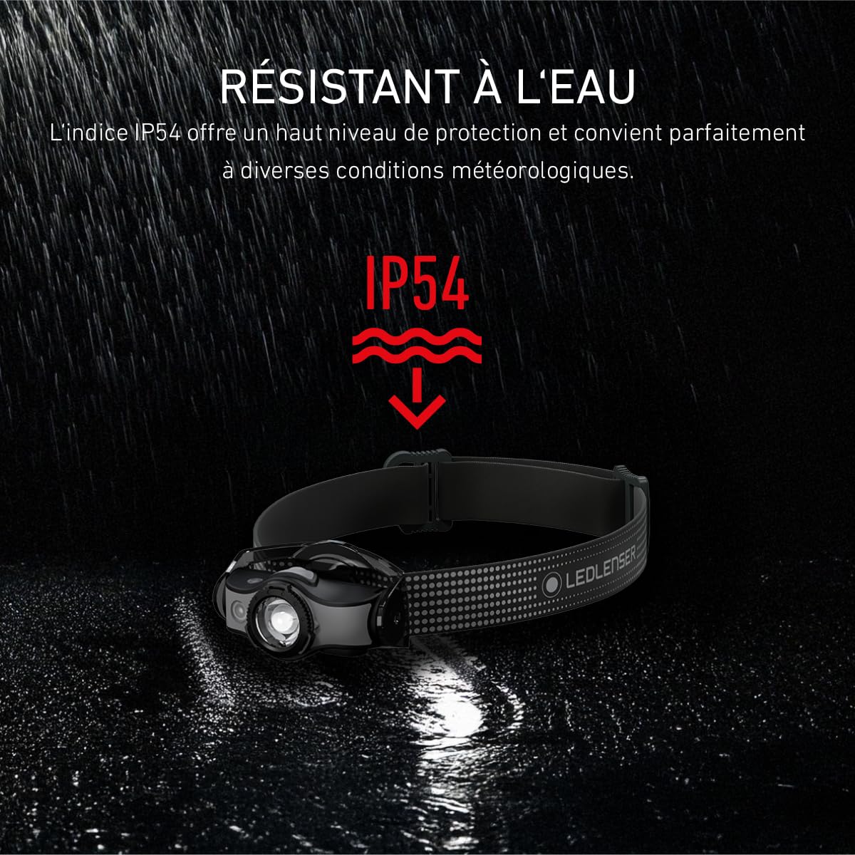 Ledlenser MH5 Lampe Frontale Rechargeable 400 lm
