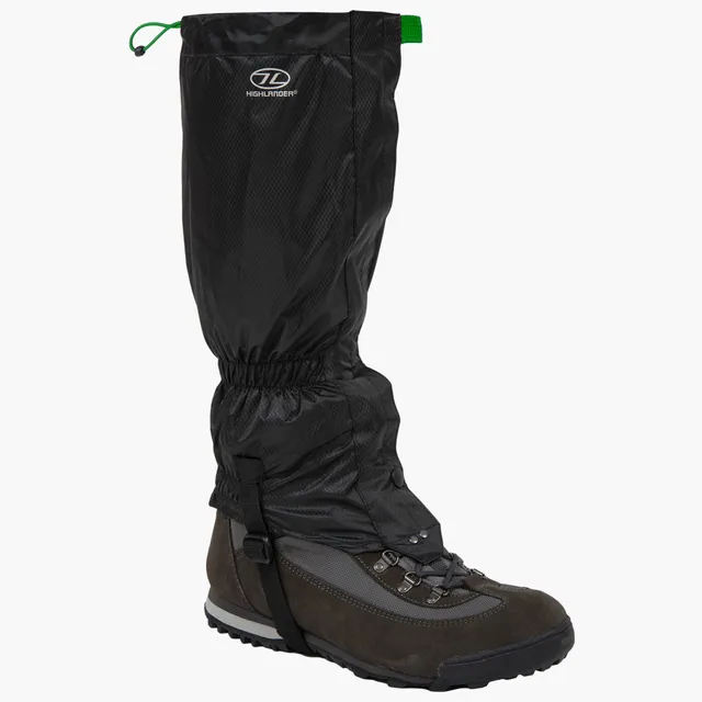 Highlander Glenshee guêtres enfant noires 3000 mm 140 g