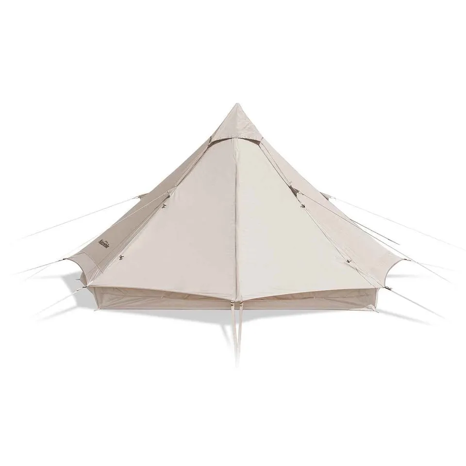 Naturehike Brighten 6.4 tente glamping 2 personnes sable doré coton