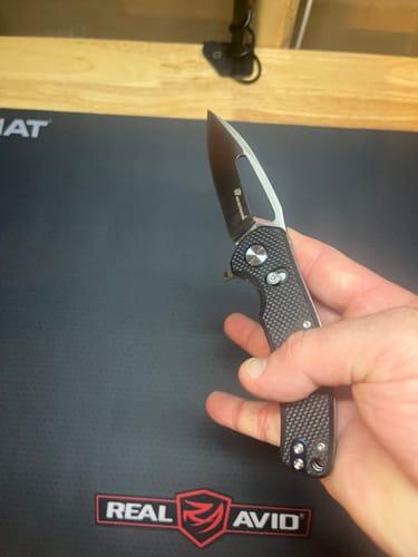 HX Voyager ZD-091S couteau pliant D2 manche G10 noir
