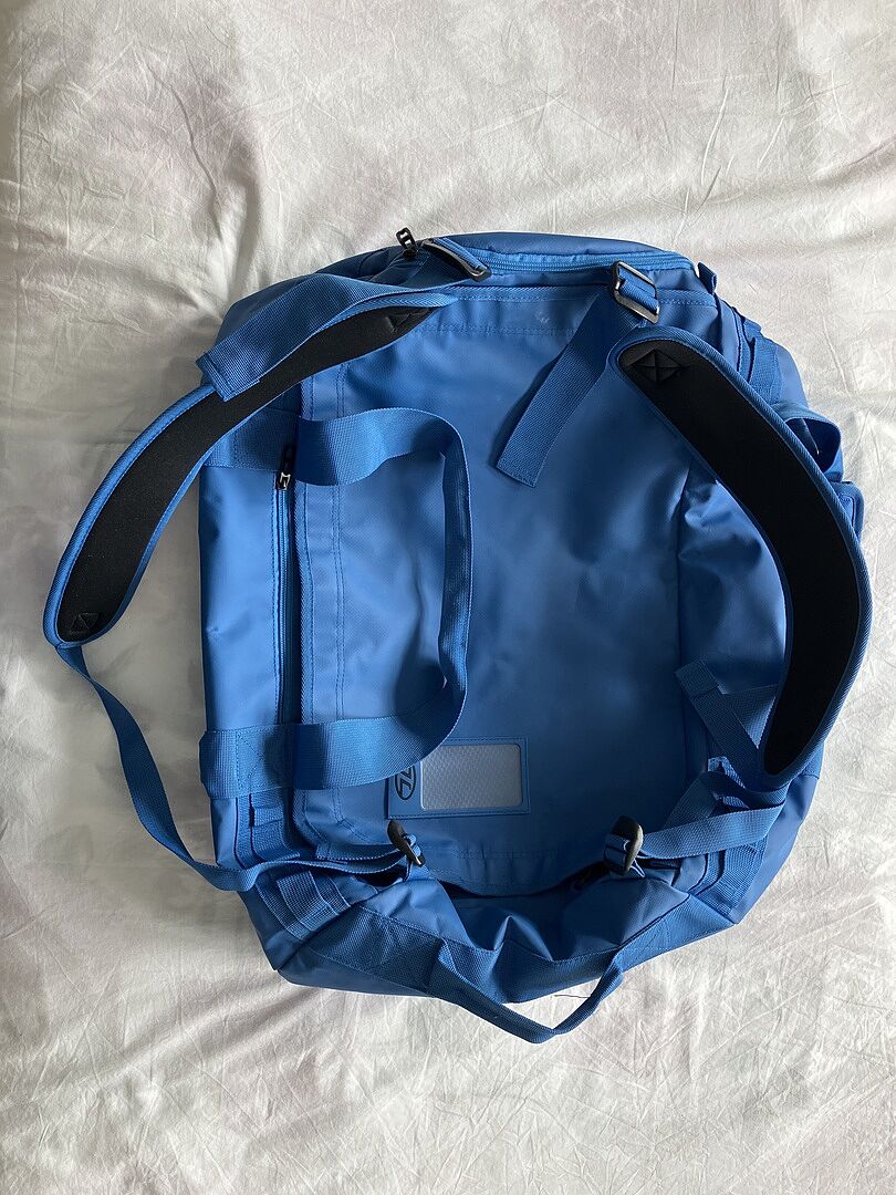 Highlander Storm Kitbag sac polochon bleu 65L