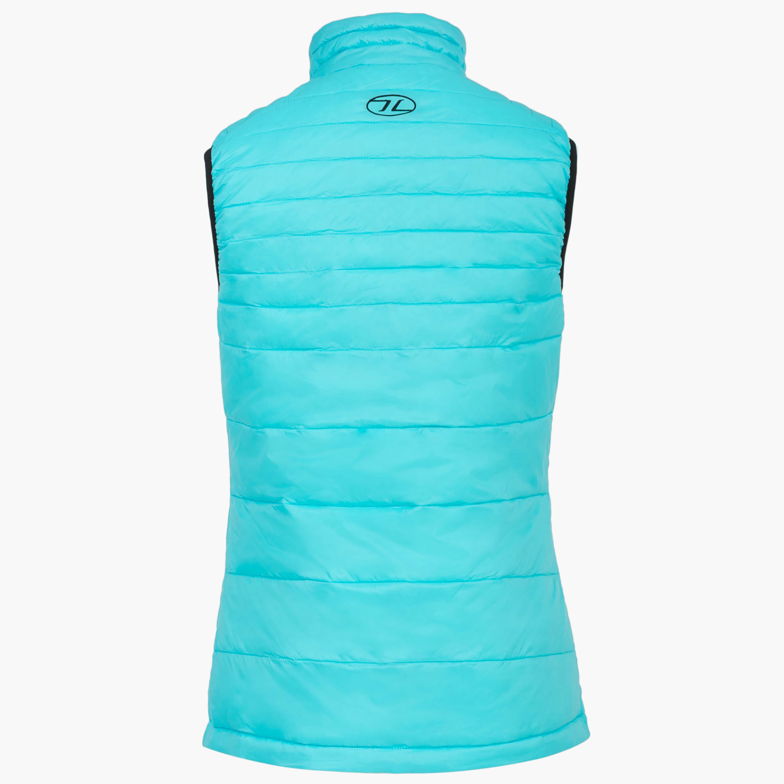 Highlander Reversible Gilet réversible femme noir turquoise isolé