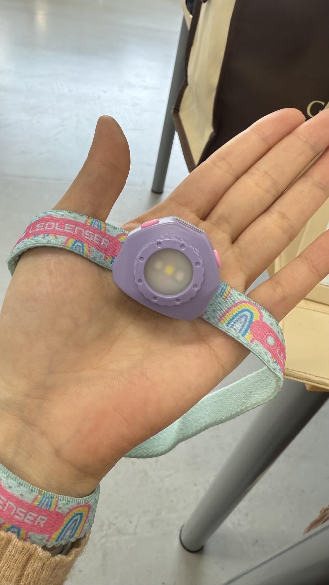 Ledlenser KIDLED4R Lampe Frontale Enfant Bleue 25 g