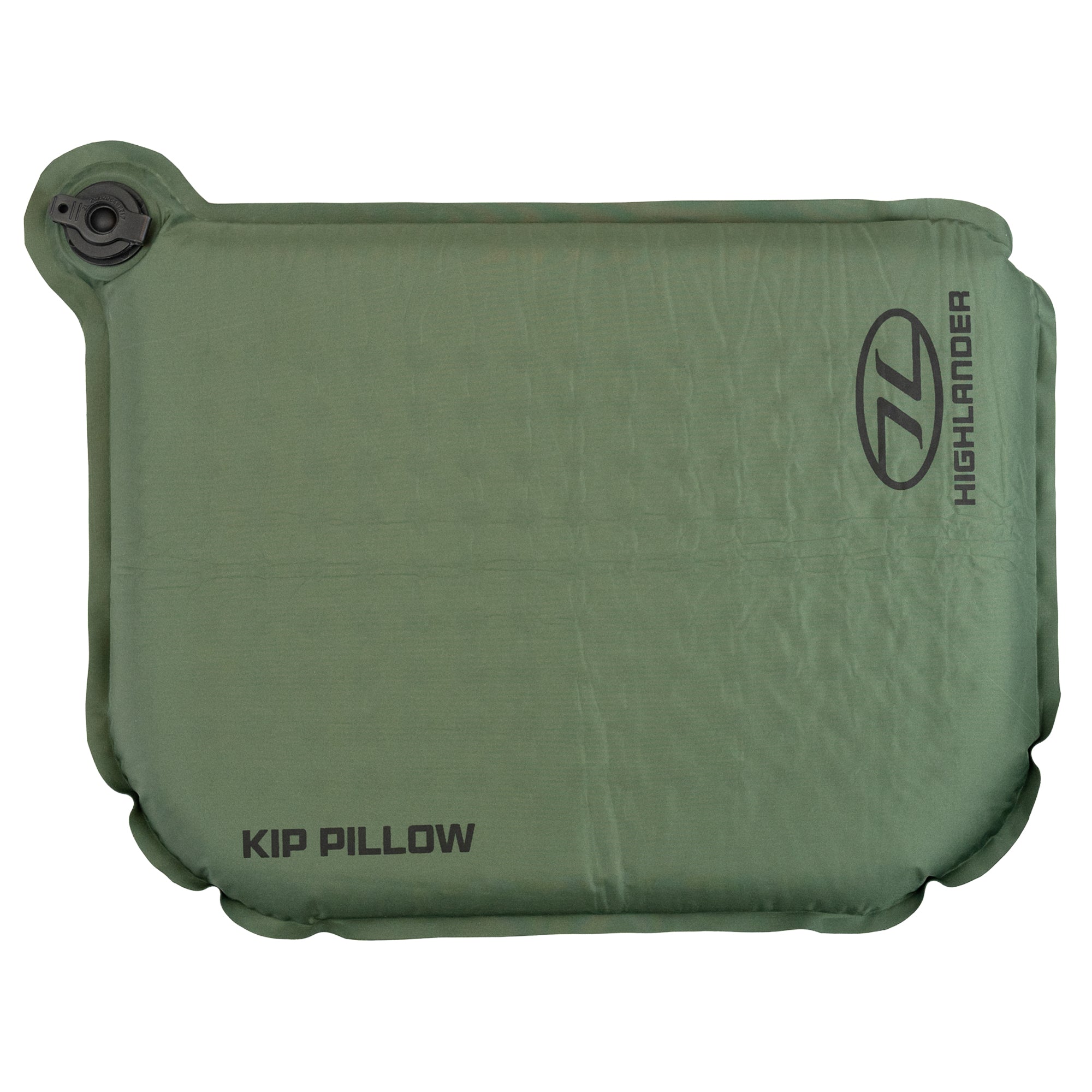Highlander Kip oreiller camping autogonflant bleu nuit 195 g