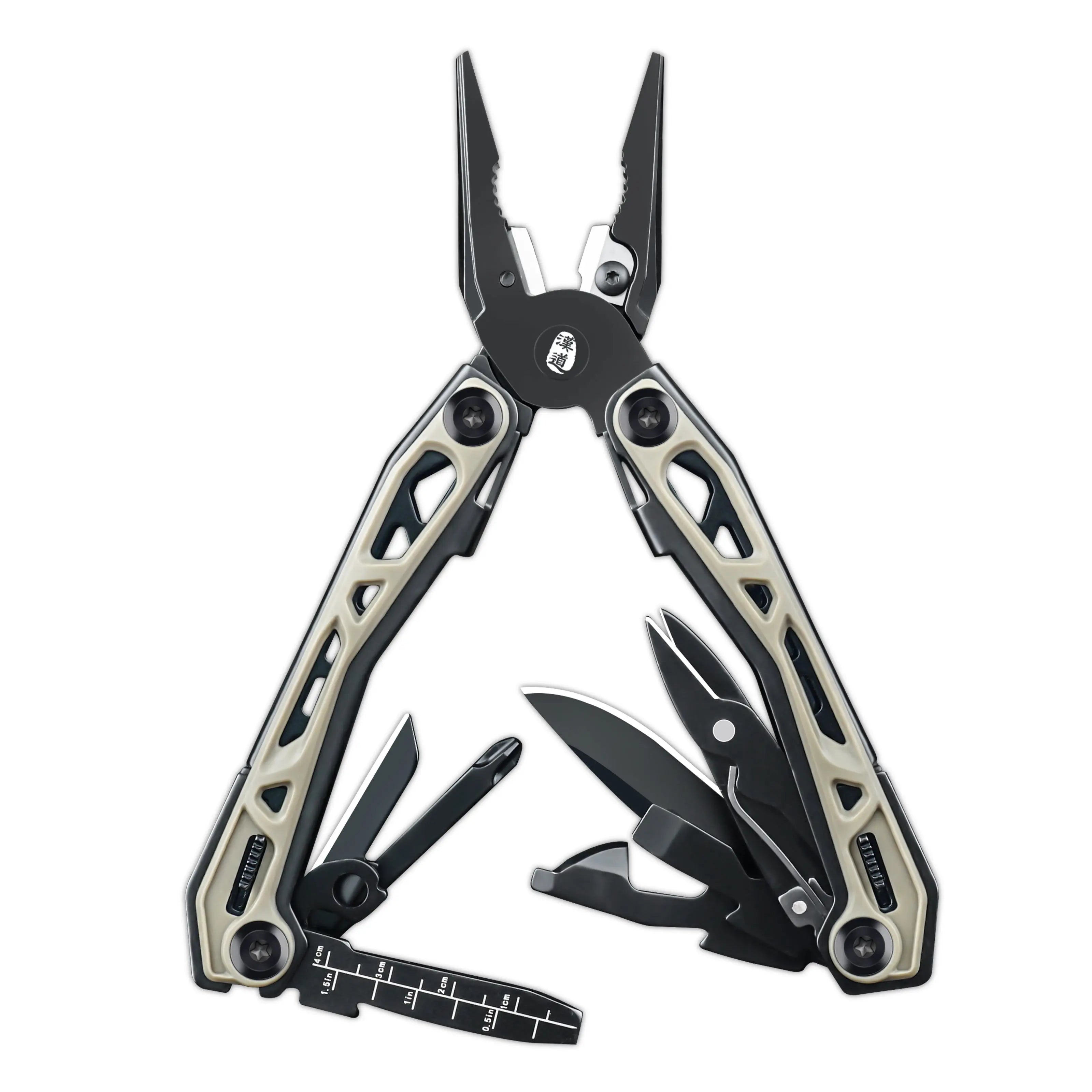 HX Paladinx GQ-27 pince multifonction camping kaki 204 g