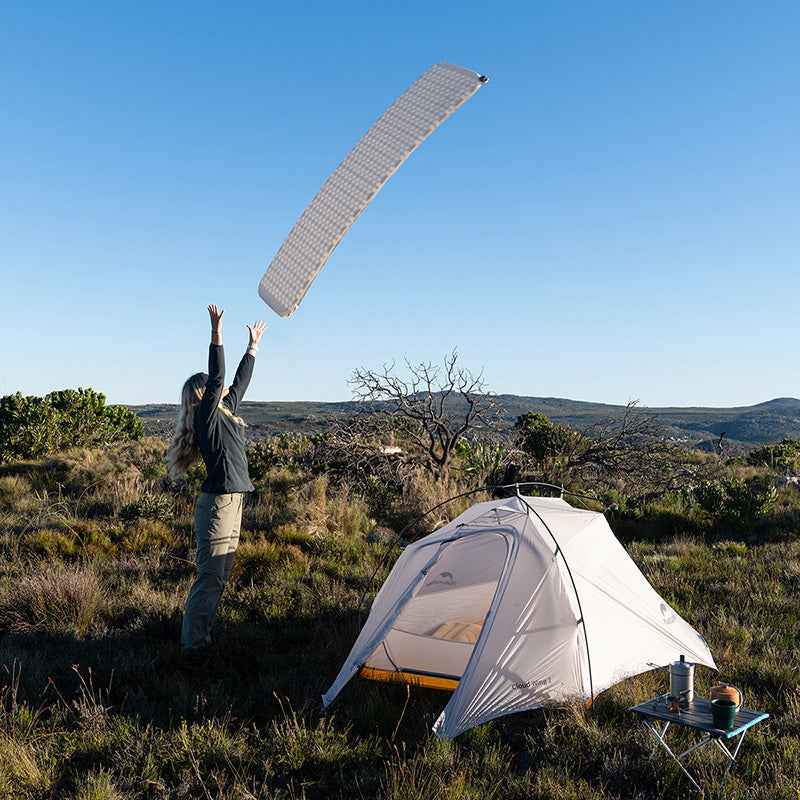 Naturehike Yugu Matelas Autogonflant Momie 490 g Bleu