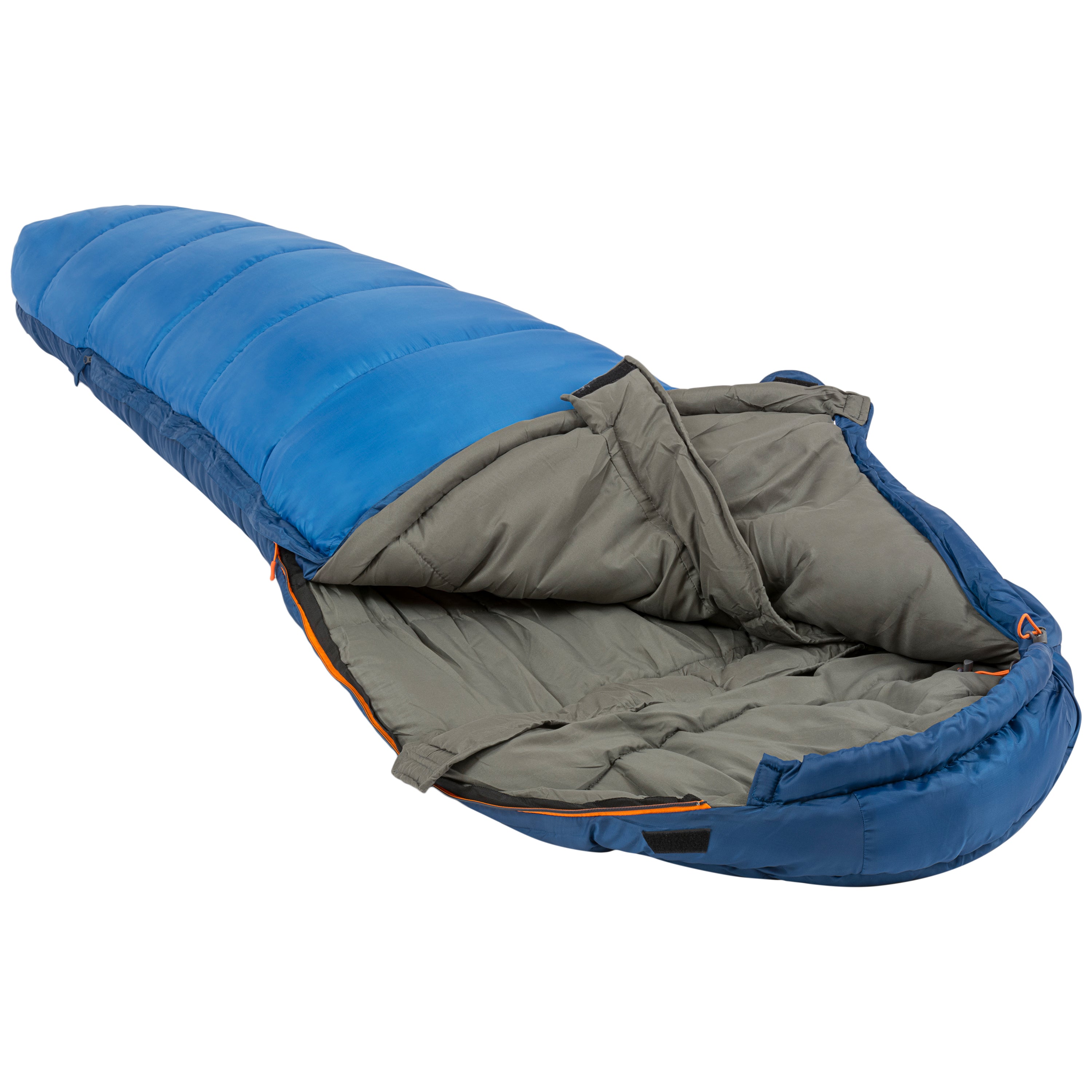 Highlander Echo 400 sac de couchage momie bleu 4 saisons