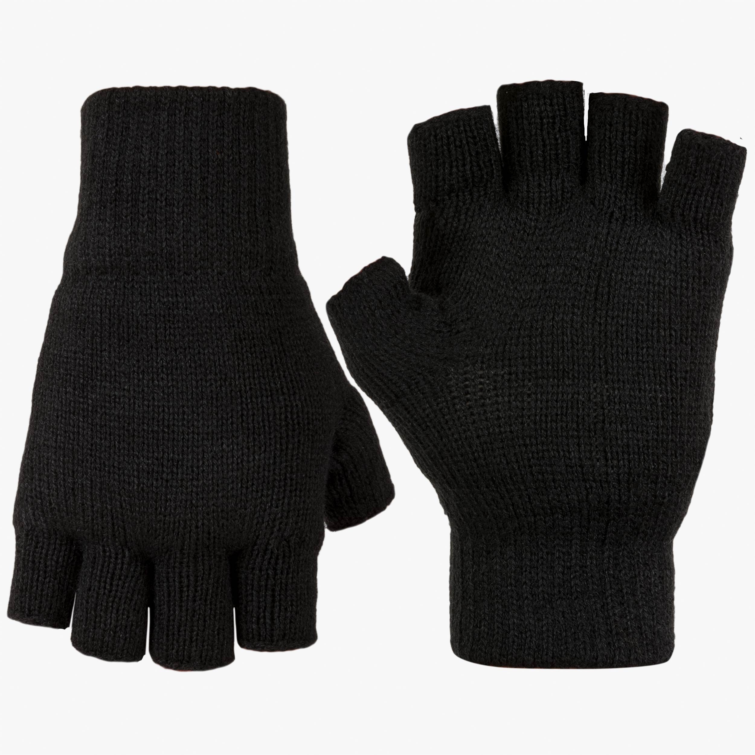 Highlander Stayner Gants Thermiques Sans Doigts Noir