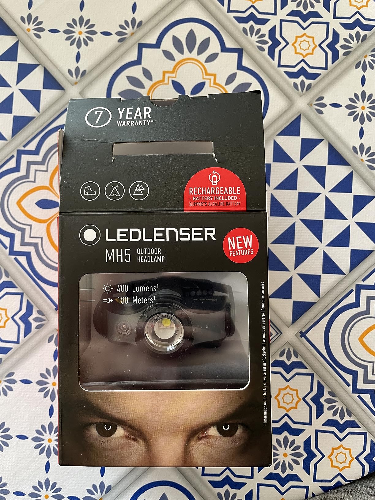 Ledlenser MH5 Lampe Frontale Rechargeable 400 lm