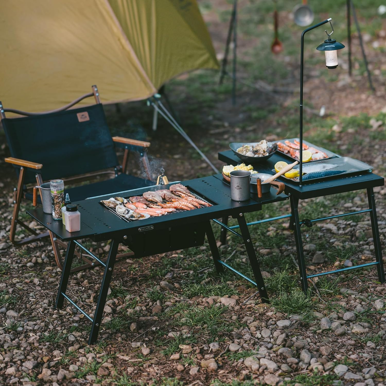 Naturehike TerraGrid IGT table camping modulaire grill