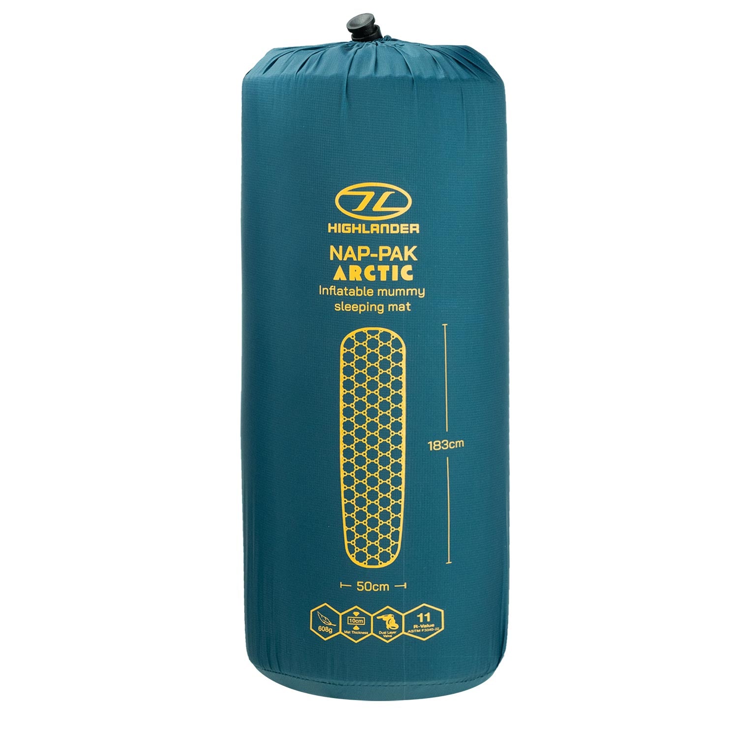 Highlander Nap-Pak Arctic R11 Mummy Lite matelas 600 g